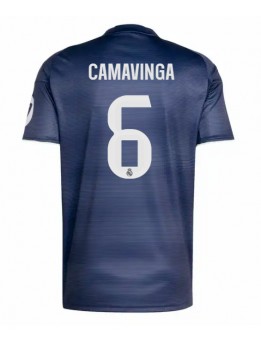 Real Madrid Eduardo Camavinga #6 Replika Borta Kläder 2025-26 Kortärmad